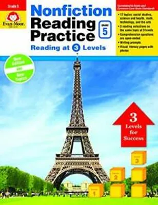 Imagen del producto de Nonfiction Reading Practice, Grade 5