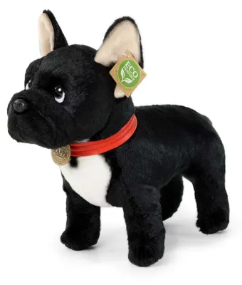 Produktbild von Rappa Plüsch Französische Bulldogge Kuscheltier 30 cm umweltfreundliches Spielzeug