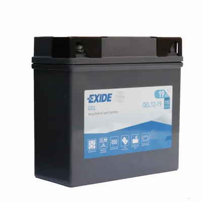 Obrázek produktu pro Exide Gel motocyklová baterie 12V 19Ah