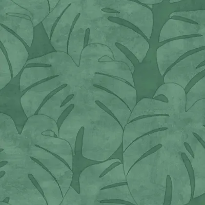 Produktbild von ESTAhome Tapete Monstera-Blätter Dunkelgrün 53 cm x 10.05 m