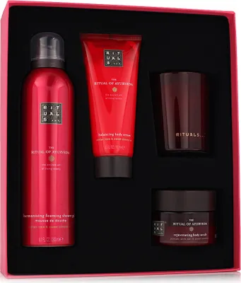 Productafbeelding van Rituals, The Ritual of Ayurveda, Nieuwe cadeauverpakking, voor dames, 100 ml, 200 ml, 4 stuks, cadeauverpakking