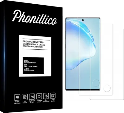 Obrázek produktu pro Tvrzené sklo pro Samsung Galaxy Note 10 [2 kusy] Screen Protector Film Anti-scratch Glass Resistant Phonillico®