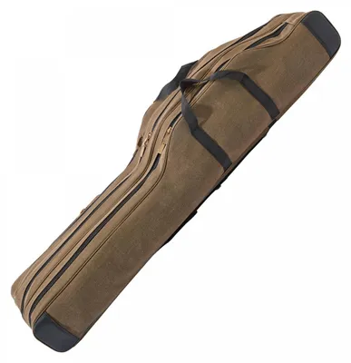 Produktbild von Rutenfutteral 130 cm mit 3 Fächern und 2 Außentaschen für montierte Ruten