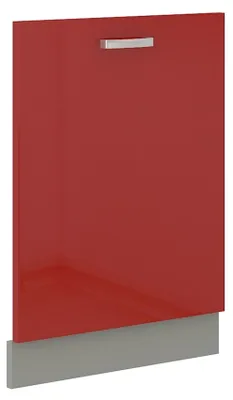 Produktbild von Frontblende Geschirrspüler vollintegriert 60 cm Rot Hochglanz Küche Rose Bianca