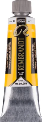 Produktbild von Rembrandt Ölfarbe Tube 150 ml Kadmiumgelb Mittel 271