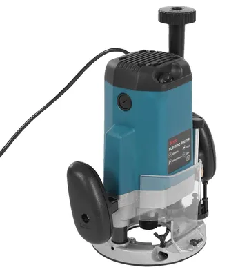 Immagine prodotto di Fresatrici elettriche per la lavorazione del legno, con 6 livelli di velocità regolabili, 15 punte fresatrici, colore blu