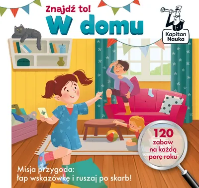 Immagine prodotto di Capitano Scienza: Trovalo! A casa - 120 giochi educativi