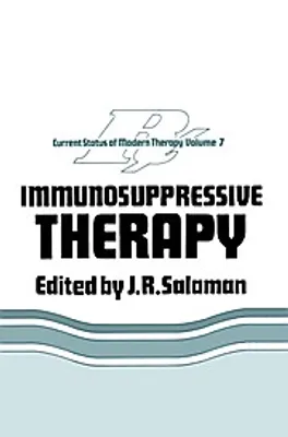 Produktbild von Immunosuppressive Therapy