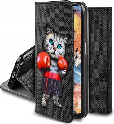 Obrázok produktu pre Puzdro na telefón Xiaomi Redmi Note 13 Pro 4G s magnetickým zapínaním, vzory, s peňaženkou a sklom 9H