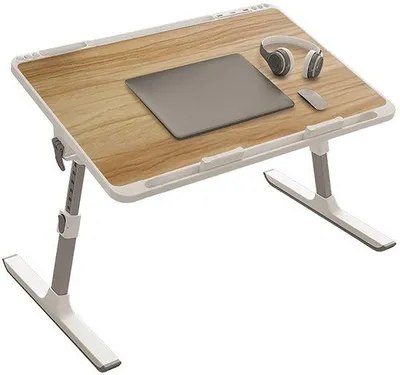 Immagine prodotto di Piano di lavoro per laptop pratico e pieghevole, con ampia superficie di lavoro e piedini robusti