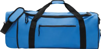 Produktbild von Faltbare Reisetasche mit Rollen für Damen und Herren, großer Weekender 88L Trolley nutzbar leichte Gepäcktasche in Blau