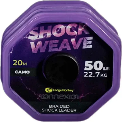 Obrázok produktu pre RidgeMonkey Connexion - Shock Weave Leader - Karpfenvorfachmaterial