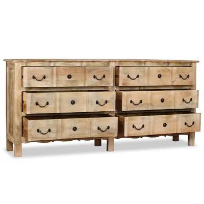 Produktbild von vidaXL Sideboard Massivholz Mango 200x40x90 cm
