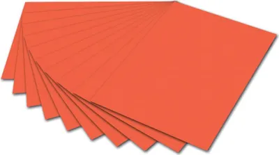 Produktbild von Folia 6740E Tonpapier - 50 x 70 cm, orange