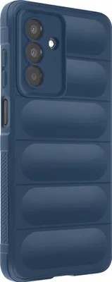 Immagine prodotto di Avizar, Custodia in silicone Galaxy A17 con texture soft-touch, blu