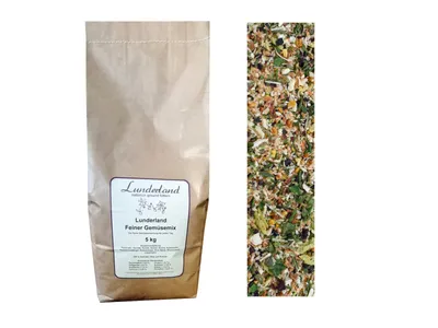 Produktbild von Lunderland Feiner Gemüsemix 5 kg BARK getreidefrei