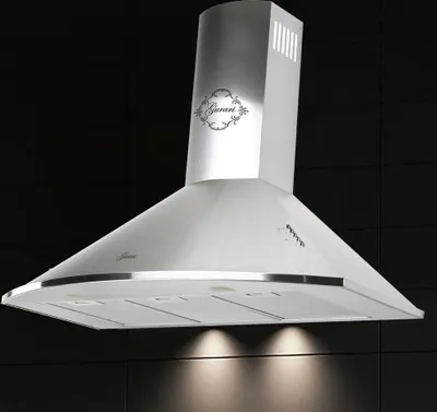 Produktbild von GURARI Wandhaube GCH C 046 IS 9 inkl. Umluftset, Dunstabzugshaube 90 cm Edelstahl, 1000m³/h,Abzugshaube inkl. Kohlefilter
