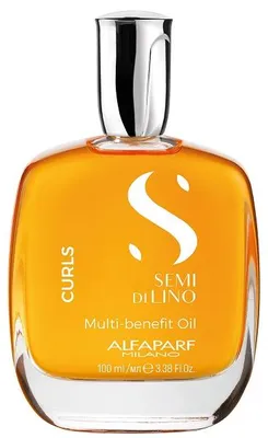 Produktbild von ALFAPARF Milano Multi-Benefit Oil, Haaröl, 100 ml, Frauen, Lockiges Haar, DIMETHICONE, ISODODECANE, DIMETHICONOL, C12-15 ALKYL BENZOATE, PARFUM (FRAGRANCE), ETHYLHEXYL..., 1 Stück(e)