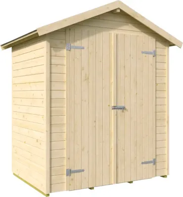 Produktbild von Gartenhaus weka Mori 2.1 inkl. Fußboden 195 x 137 cm natur