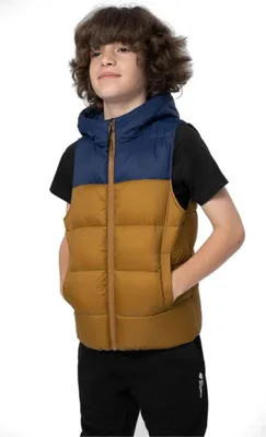 Produktbild von Weste für Jungen 4F M079A Braun Größe: 122