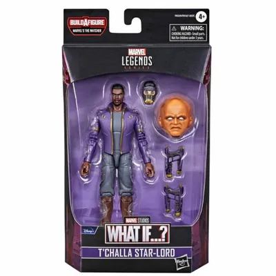 Produktbild von Hasbro Marvel Legends: What If - T'challa Star Lord 15 Cm