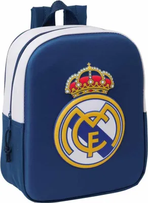 Obrázok produktu pre Safta Real Madrid 3D Mini 6 l 32 x 43 x 14 cm batoh modrý  detský modrý, univerzálna veľkosť