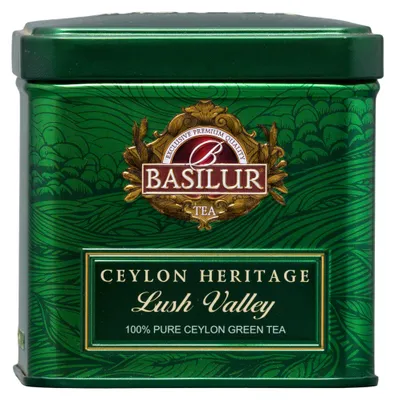 Imagen del producto de Té verde Basilur Lush Valley, lata - 50 g