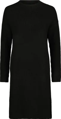 Produktbild von Oversized Langarm Strickkleid mit überschnittenem Arm, knielang, 98 cm, unifarben