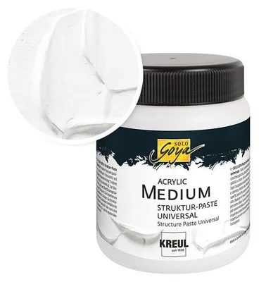 Produktbild von KREUL Solo Goya Strukturpaste universal 100 ml / 250 ml - 250 ml
