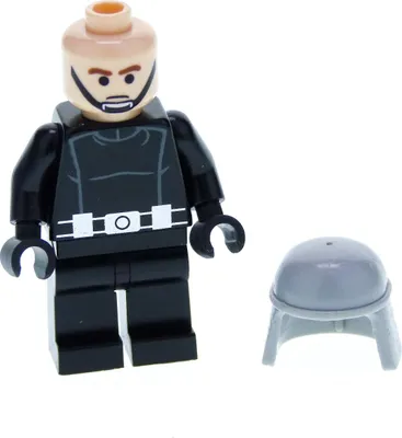 Produktbild von 1x Lego Minifigur Star Wars Imperial Trooper Helm hell grau 10188 57900 sw0208a
