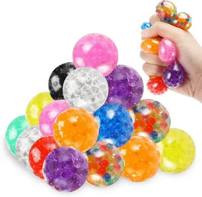 Immagine prodotto di Palline antistress - Set da 24 - Mini palline antistress