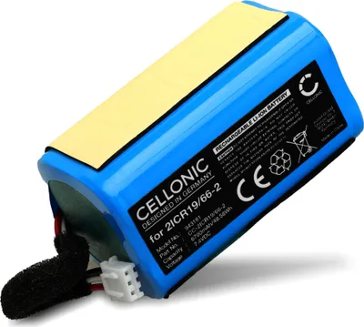 Produktbild von CELLONIC Akku für Lautsprecher Kompatibel mit Medion LIFE P61762, 2ICR19/66-2 - (6700mAh, 7.4V)