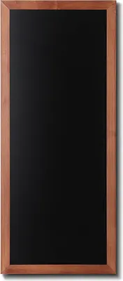 Produktbild von Kreidetafel Holz, flacher Rahmen, teak, 56x120 cm