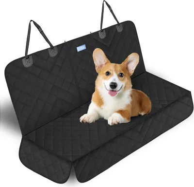Produktbild von Nobleza Hunde-Autositzbezug für Rücksitz ,Autoschondecke, Kratzfest & Wasserdicht Hundedecke Auto Rückbank für die meisten Autos LKWs SUVs 137x121cm