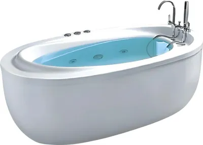 Produktbild von Whirlwanne Hydromassagewanne Whirlpool Blubberbad Spa-Bad 180x95 cm