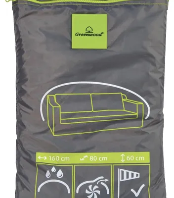 Produktbild von Abdeckung für 2-Sitzer-Gartencouch 160x80x60cm wasserdicht CVD1