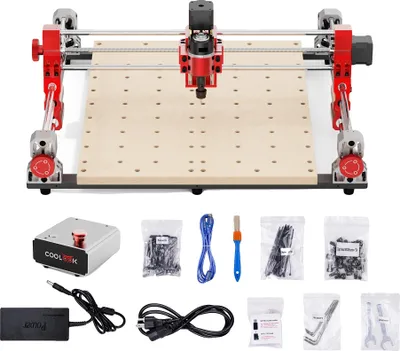 Obrázek produktu pro CNC frézka, hliníková konstrukce, vysoce přesný pohyb a nízká hlučnost, CNC400