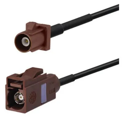 Fakra Antennen-Verlängerungskabel F-Stecker auf Buchse 3m