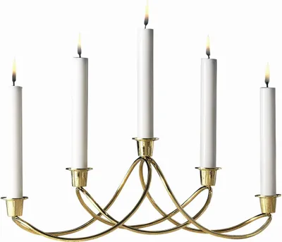 Obrázek produktu pro Svícen Harmony pozlacený 24 karátů - Georg Jensen