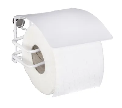 Produktbild von WENKO Toiletten Papier Halter Klo Rollen Classic Plus Bad Gäste WC Accessoires