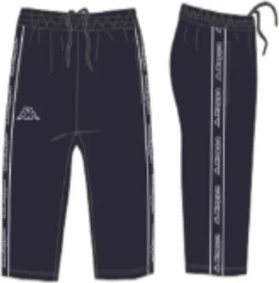 Obrázok produktu pre Pánske športové šortky Kappa DENIL 311556W Black - S