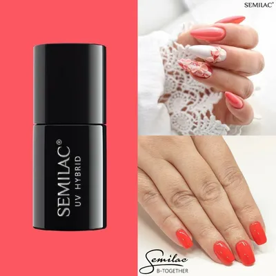 Produktbild von Semilac UV Nail Polish 006 Classic Coral 7ml