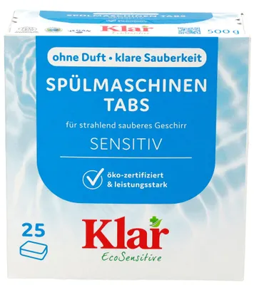 Produktbild von KLAR Spülmaschinentabs 25 Tabs á 20 g