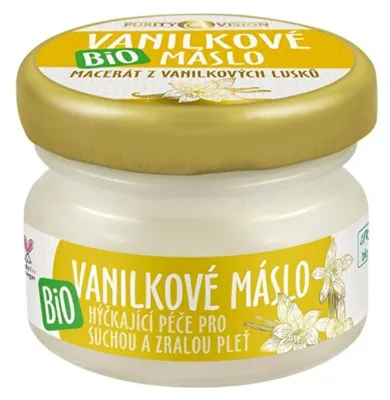 Immagine prodotto di Burro di vaniglia biologico per pelli secche e mature, 20 ml