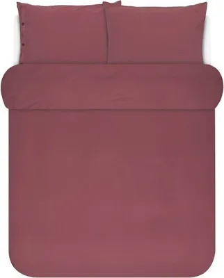 Produktbild von Marc O'Polo Bettwäsche-Garnitur Kuva Duvet Größe 200x220 + 2x80x80 cm Farbe Soft Red