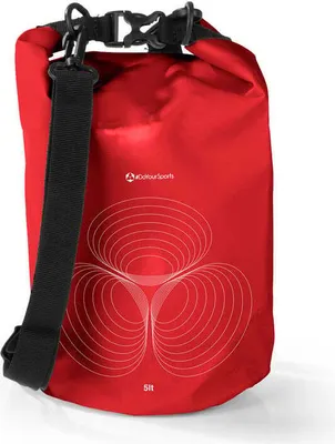 Immagine prodotto di #DoYourSports Borsa impermeabile in PVC - 5 litri - rossa