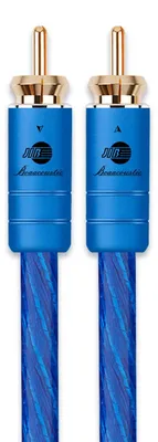 Obrázok produktu pre Audiofilný subwooferový kábel RCA – 1 meter – S-OCC – Cinch RCA / S/PDIF digitálny koaxiálny audio kábel