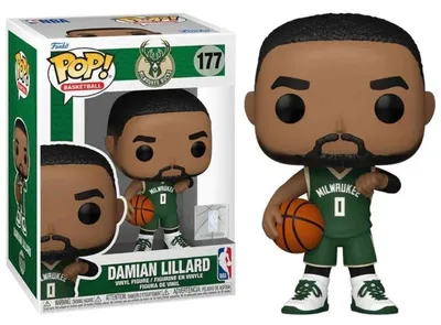 Obrázok produktu pre Funko Pop! NBA Damian Lillard - Figurki Winylowa Milwaukee Bucks Premium