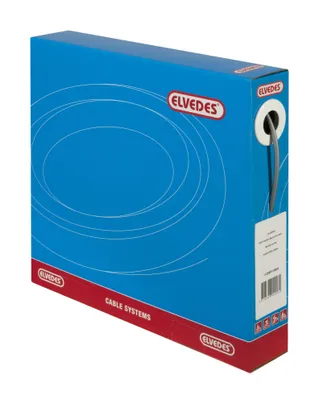 Produktbild von Kabelhüllen für Schaltwerke von Elvedes mit Innenbeschichtung aus Teflon, 30 Meter / ø5.0mm - Silber (30 Meter pro Packung)