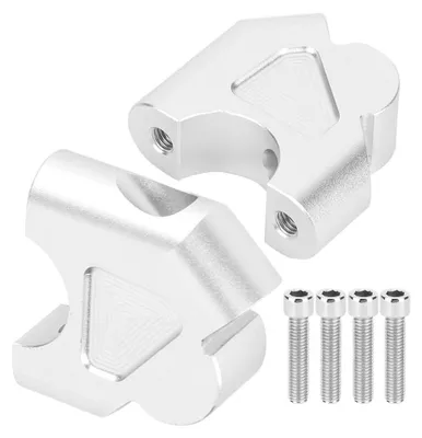 Imagen del producto de Elevador de manillar - Abrazadera de manillar - Extensión de manillar - Soporte para motocicleta - Adaptador - Compatible con R1200GS/R1250GS - Elevador de manillar